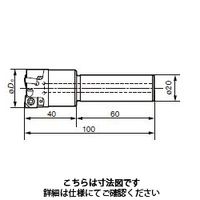 住友電工ハードメタル　アルミ用小径カッタ　SRF