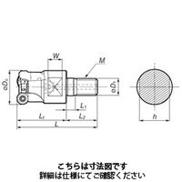 住友電工ハードメタル SEC- ウェーブラジアスミル WRCX12040M16Z4 1台（直送品）