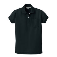 アイトス レディース半袖ポロシャツ ブラック 11号 AZCL2000-091 1着（直送品）