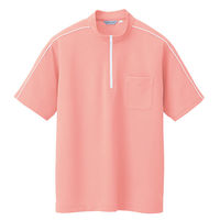 アイトス 半袖クイックドライジップシャツ（男女兼用） AZCL3000