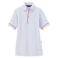アイトス サイドポケット半袖ポロシャツ（男女兼用） シルバーグレー AZ-7668-003