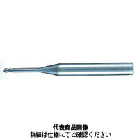 不二越(NACHI) 超硬ボールエンドミル ＧＳミルロングネックハードボール 2枚刃 GSBNH200100204 1本（直送品）