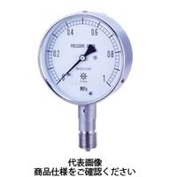 第一計器製作所 USTオールステンレス製連成計 AU G3/8 75×0.1/ー0.1MPa UST-336A-0.1/-0.1MPA（直送品）