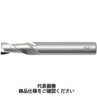 三興製作所(S&K) ハイススクエアエンドミル エステック2枚刃ショート刃 STEC2T10.2 1本（直送品）