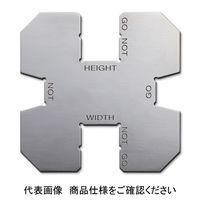 新潟精機 ガスケット幅・高さ測定限界ゲージ GSTー3 GST-3 1台(1個)（直送品）