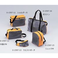 アズワン 救急・応急処置用バッグ[透明・耐寒タイプ] 0-1597-11 1個（直送品）