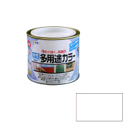 アサヒペン　AP　水性多用途カラー　1/5L　白　as01　（直送品）