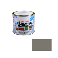 アサヒペン　AP　水性多用途カラー　1/5L　グレー　as21　（直送品）