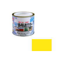 アサヒペン　AP　水性多用途カラー　1/5L　黄色　as35　（直送品）