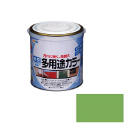 アサヒペン　AP　水性多用途カラー　0.7L　若草色　as43　（直送品）
