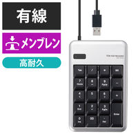 テンキー 有線 Mサイズ [Tab]キー・[00]キー USBハブ有/無 TK-TCM(11-12)シリーズ エレコム