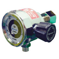 ユタカ 中流量用減圧機構付円形流量計（バルブ内蔵） DN-L-30L