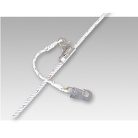 補助ロープ 安全帯部品 傾斜面作業用1本吊り専用ランヤード KS21-1S-BX 1個 Fujii(藤井電工)（直送品）