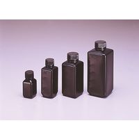 コクゴ Jボトル黒色 角細口瓶 1L （50本入） 101-81904 1箱（50個）（直送品）