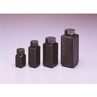 コクゴ Jボトル黒色 角広口瓶 1L （50本入） 101-81914 1箱（50個）（直送品）