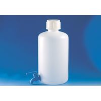 コクゴ PEコック付瓶 下口瓶 細口 3L 101-58602 1セット（2個：1個×2本）（直送品）