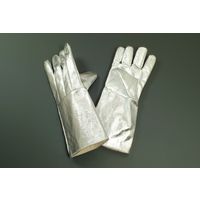 コクゴ アルミ耐熱手袋 3本指 104-05102 1双（直送品）