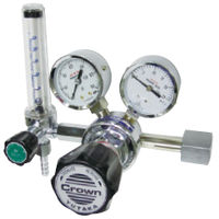 ユタカ ボンベ取付型流量計付一段式圧力調整器 FRーISーP 窒素用 FR-IS-P 1個（直送品）