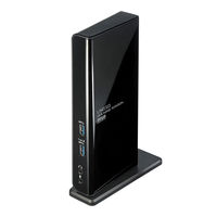 サンワサプライWin専用USB3.0ドッキングステーションUSB2.0×4/USB3.0×2HDMI/DVI×各1音声入・出力×各1USB-CVDK1（直送品）
