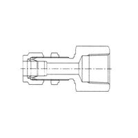 イハラサイエンス 配管継手 MDSS10M-R8-SS 1個（直送品）