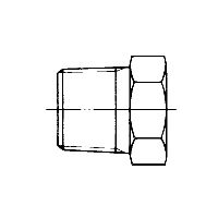 イハラサイエンス SPB 六角プラグ（テーパねじ） SPB03-000F 1セット（20個）（直送品）