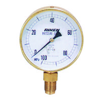 理研機器（RIKEN） 圧力計 AS100-10M 1個（直送品）