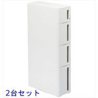 サンカ　storanti（ストランティ）　ドロアーA　2台セット　1台あたり/幅170×奥行450×高さ850mm　ホワイト　（直送品）