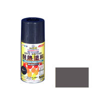 アサヒペン　AP　耐熱塗料スプレー　300ML　グレー　9010632　（直送品）