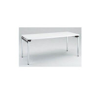 オカムラ 8186W 折りたたみテーブル 幕板なし ホワイト 幅1800×奥行600×高さ700mm（直送品）