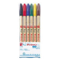 寺西化学工業　ラッションペン　Ｍ３００Ｃー６　細字　6色入(3セット)　（直送品）