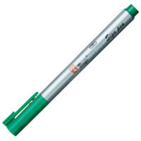 寺西化学工業　ラッションサインペン　緑　ＭＲＳＳーＴ４　10本　（直送品）