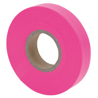 【アウトレット】シンワ測定 マーキングテープ　15mm×50m　蛍光ピンク 74161 1セット（20個）