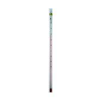 棒状温度計　H-6S　アルコール　-30～50℃　30cm　72750　1セット（20個）　シンワ測定　（直送品）