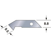 カッター　プラスチック切断刃　LB-70A　1セット（50個）　TJMデザイン　（直送品）