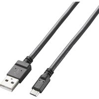 microUSBケーブル 2A出力 スタンダード 通信・充電 ブラック MPA-AMB2U エレコム