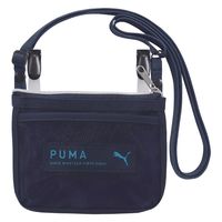 クツワ PUMA プーマ　メッシュポケットポーチ ネイビー PM387NB 1個（直送品）