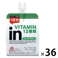 森永製菓　inゼリー（インゼリー） マルチビタミン　1セット（36袋：6袋入×6箱）　栄養補助ゼリー