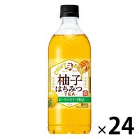 サントリー クラフトボス 柚子はちみつティ- 600ml 1箱（24本入）