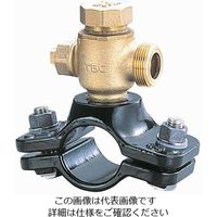 タブチ 日本水道協会形・サドル付分水栓 JWWA Bー117 A形(ボール式) VD管用 NXVD-40X20 1個（直送品）