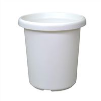アップルウェアー 長鉢Ｆ型　５号　ホワイト 4905980020016 1個（直送品）