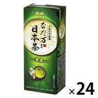 【アウトレット】アサヒ飲料 なだ万監修 日本茶 紙パック 250ml 1箱（24本入）　緑茶