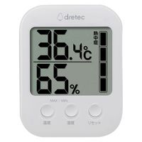 ドリテック デジタル温湿度計「モスフィ」 O-401