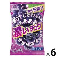 濃いチュウ＜ぶどう＞ 6袋 森永製菓 ソフトキャンディ ハイチュウ