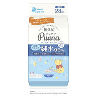 ウェットティッシュ エリエール Puana（ピュアナ）純水99% 携帯用 1個(28枚) 大王製紙