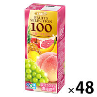 【アウトレット】エルビー Fruits Selection100 フルーツセブン 200ml 1セット（48本）ジュース ミックス