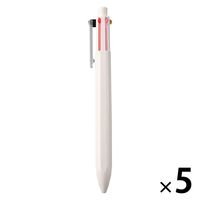 無印良品 六角6色ボールペン 黒・赤・ピンク・オレンジ・水色・青 0.7　1セット（5本） 良品計画