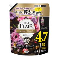 ハミング フレアフレグランス リッチフローラル 詰め替え 超特大 1800mL 1個 柔軟剤 花王