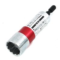 藤原産業 EーValue 電ドル用ディープソケット 19MM 4977292320535 1セット(3個)（直送品）