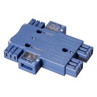 エスコ 4分岐 ハーネス用ジョイントボックス(20V/125A) EA538PM-31 1セット(2個)（直送品）