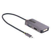 ディスプレイアダプター／USB-C／1画面のみ対応 StarTech.com 118-USBC-HDMI-VGADVI 1個（直送品）